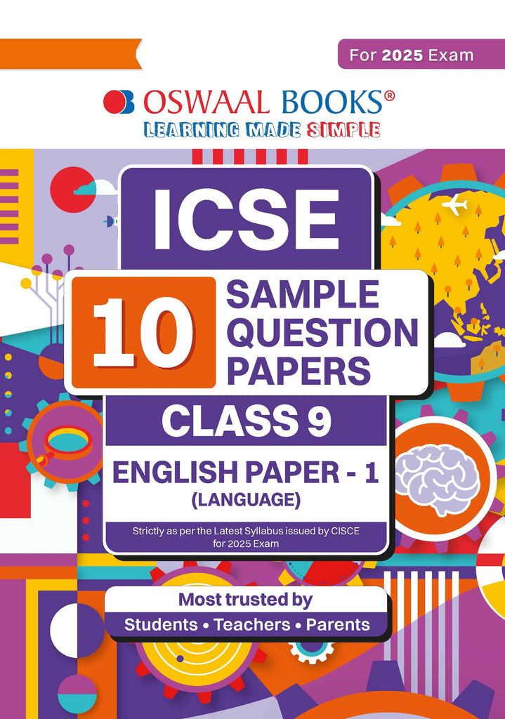 ICSE | 10 Sample Question Papers | Class 9 | English-1 (For 2025 Exam) Oswaal Books and Learning Private Limited