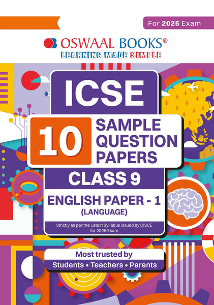 ICSE | 10 Sample Question Papers | Class 9 | English-1 (For 2025 Exam)