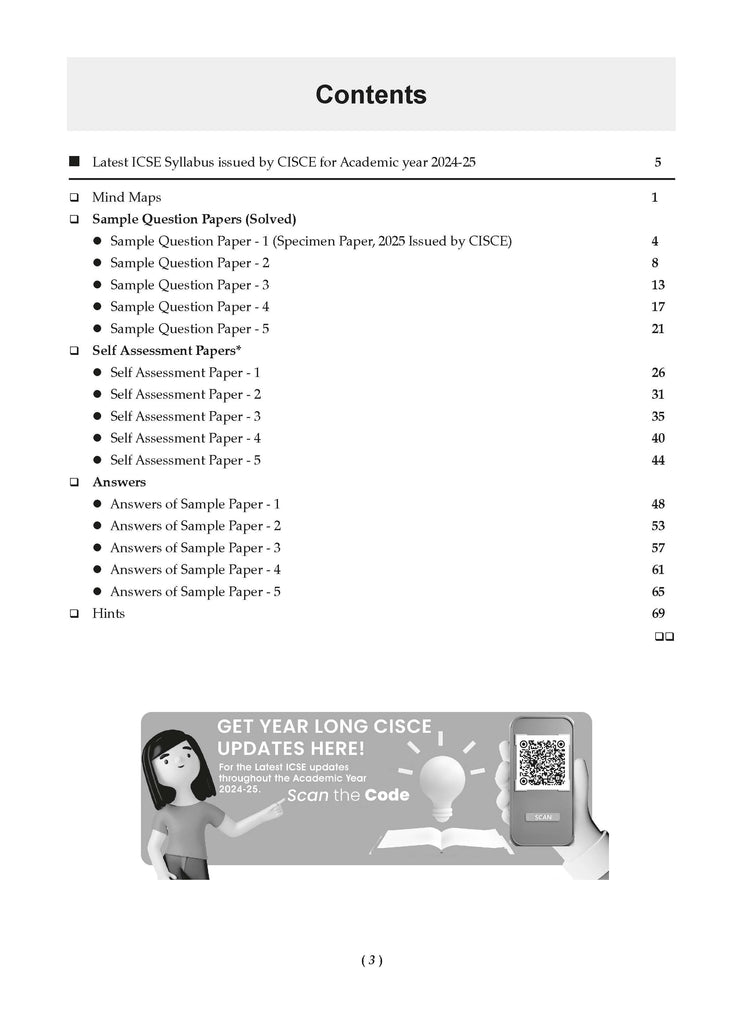 ICSE | 10 Sample Question Papers | Class 9 | English-2 (For 2025 Exam) Oswaal Books and Learning Private Limited