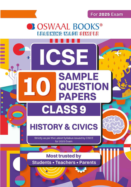 ICSE | 10 Sample Question Papers | Class 9 | History & Civics (For 2025 Exam)