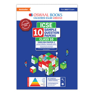 ICSE | 10 Sample Question Papers | Class 10 | English Paper-2 (Literature) (For 2027 Exam) | Includes – Board Paper 2026 & Specimen 2027 | With On Tips Notes, Mind Maps & Oswaal AI