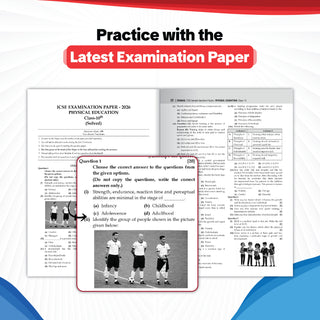 ICSE | 10 Sample Question Papers | Class 10 | Physical Education (For 2027 Exam) | Includes–Board Paper 2026 & Specimen 2027 |With On Tips Notes, Mind Maps & Oswaal AI