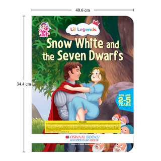 Lil Legends Fairy Tales Princess Classics Set of 4 Story Books for Kids Age 2-5 Years - Cinderella, Snow White and the Seven Dwarfs, Sleeping Beauty and Rapunzel | Illustrated Bedtime Stories