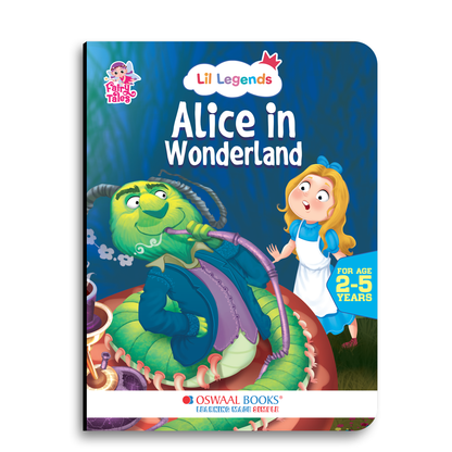 Lil Legends Fairy Tales Magical Classics Set of 2 Story Books for Kids Age 2-5 Years - Alice in Wonderland & Wizard of Oz | Illustrated Bedtime Stories for Imagination and Vocabulary