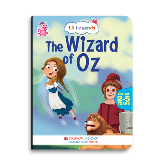 Lil Legends Fairy Tales Magical Classics Set of 2 Story Books for Kids Age 2-5 Years - Alice in Wonderland & Wizard of Oz | Illustrated Bedtime Stories for Imagination and Vocabulary