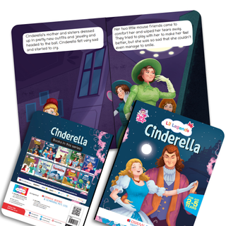Lil Legends Gift Set for Kids | Set of 10 Fairy Tales | Cinderella, Rapunzel, Sleeping Beauty, Snow White, Alice in Wonderland & More | Bedtime Stories | Age 2+