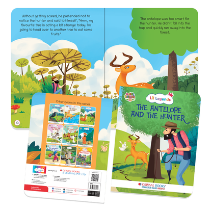 Oswaal Lil Legends Illustrated Moral Stories for Kids Age 2+ Years - Set 2 of 5 Story Books | Short English Bedtime Stories with Colourful Pictures | Picture Books for Early Readers