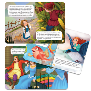 Lil Legends Fairy Tales for Kids | Set of 5 Books | Thumbelina, Wizard of Oz, The Princess and the Pea, Sleeping Beauty, Beauty and the Beast | Bed Time Story Books | Age 2 – 5 Years