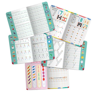 Lil Legends Complete Print Writing Pack | Set of 5 Books | Uppercase, Lowercase A-Z and Number Tracing 0-9 | India's First Pre-Writing Programme | Nursery/LKG/UKG | Age 2-6