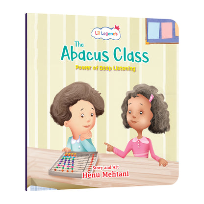Lil Legends Mindful Moments Series - The Abacus Class, Power of Deep Listening | Picture Story Book for Kids | Illustrated Stories to Build Self-Control and Emotional Learning | Age 5+