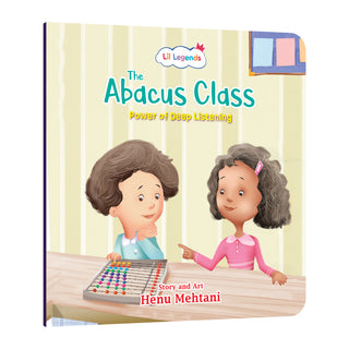 Lil Legends Mindful Moments Series - The Abacus Class, Power of Deep Listening | Picture Story Book for Kids | Illustrated Stories to Build Self-Control and Emotional Learning | Age 5+