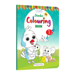 Lil Legends Jumbo Colouring Book Vol 3 for Kids | Bold Outlines and Fun Designs | Nature, Animals and Fun Scenes | Big Size Colouring Activity Book | For Toddlers/LKG/UKG | Age 5+