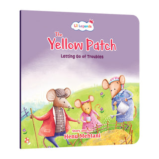Lil Legends Mindful Moments Series - The Yellow Patch, Letting Go of Troubles | Picture Story Book for Kids | Illustrated Stories to Build Self-Control and Emotional Learning | Age 5+