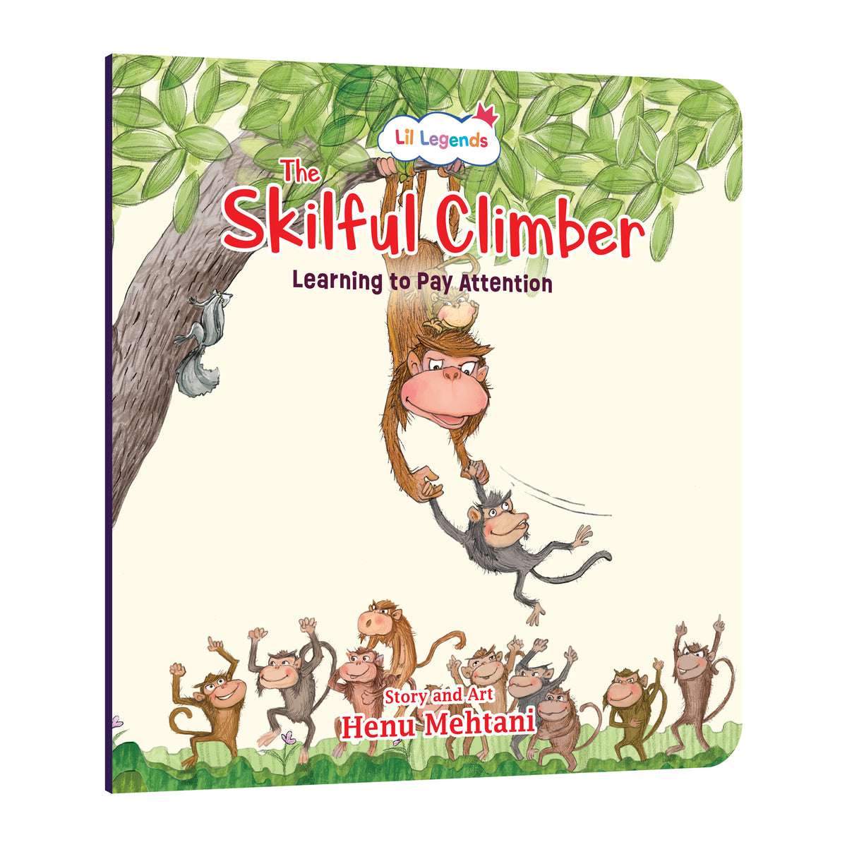 Oswaal Lil Legends Mindful Moments Series - Skilful Climbers, Learning to Pay Attention | Picture Story Book for Kids | Illustrated Stories to Build Self-Control and Emotional Learning | Age 5+