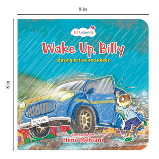 Lil Legends Mindful Moments Series - Wake Up Billy, Skilful Climbers and The Abacus Class | Set of 3 Books for Kids | Illustrated Stories to Build Concentration and Attention | Age 5+