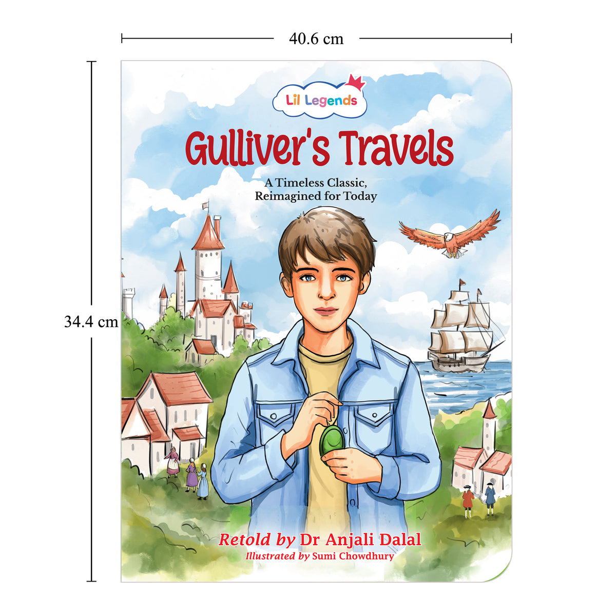 Lil Legends Timeless Classics Re-Imagined for Today | Set of 3 Story Books | Heidi, Gulliver's Travels and More | Vocabulary, Imagination and Value Booster Stories | For Age 7+