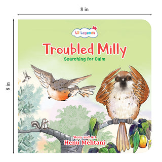 Lil Legends Mindful Moments Series - Slow Down Leo, Troubled Milly and The Yellow Patch | Set of 3 Books for Kids | Illustrated Stories to Build Concentration and Self Control | Age 5+