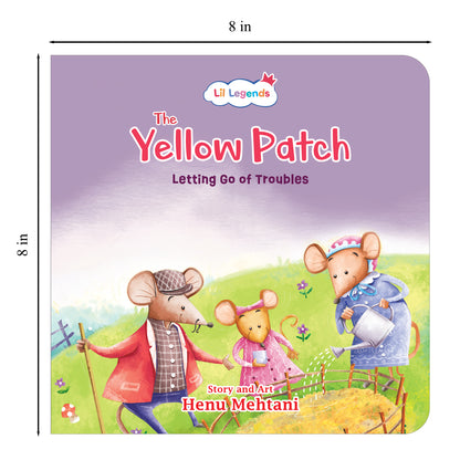 Lil Legends Mindful Moments Series - The Yellow Patch, Letting Go of Troubles | Picture Story Book for Kids | Illustrated Stories to Build Self-Control and Emotional Learning | Age 5+