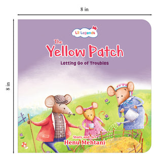 Lil Legends Mindful Moments Series - The Yellow Patch, Letting Go of Troubles | Picture Story Book for Kids | Illustrated Stories to Build Self-Control and Emotional Learning | Age 5+