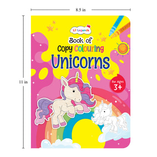 Lil Legends Books Of Copy Colouring Mega Pack of 20 Books for Kids | Alphabet, Numbers, Toys, Fairies and More | Fun Activities and Vocabulary Booster | For Nursery/LKG/UKG | Age 3+|