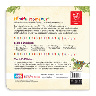 Lil Legends Mindful Moments Series - Skilful Climbers, Learning to Pay Attention | Picture Story Book for Kids | Illustrated Stories to Build Self-Control and Emotional Learning | Age 5+