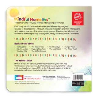 Lil Legends Mindful Moments Series - The Yellow Patch, Letting Go of Troubles | Picture Story Book for Kids | Illustrated Stories to Build Self-Control and Emotional Learning | Age 5+
