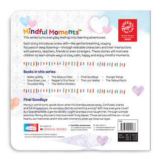 Lil Legends Mindful Moments Series - The Final Goodbye, Healing from Loss | Picture Story Book for Kids | Illustrated Stories to Build Self-Control and Emotional Learning | Age 5+