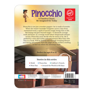 Lil Legends Pinocchio, A Timeless Classic Re-Imagined for Today | Illustrated Story Book | Vocabulary, Imagination and Value Booster Story For Young Readers | For Age 7+