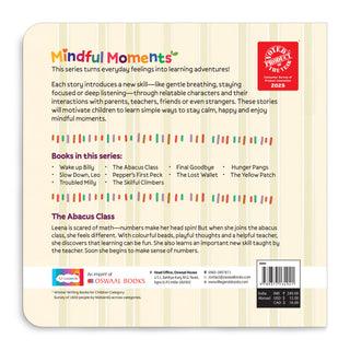 Lil Legends Mindful Moments Series - The Abacus Class, Power of Deep Listening | Picture Story Book for Kids | Illustrated Stories to Build Self-Control and Emotional Learning | Age 5+
