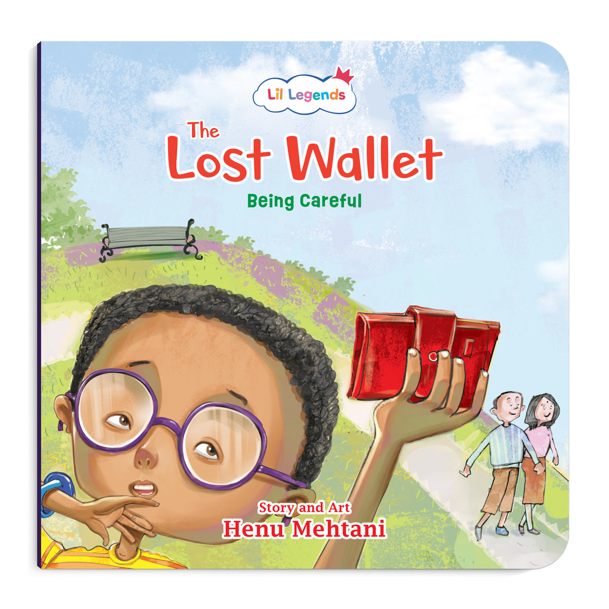 Lil Legends Mindful Moments Series - The Lost Wallet, Being Careful | Colourful Picture Story Book for Kids | Illustrated Stories to Build Self-Control and Emotional Learning | Age 5+