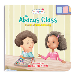 Lil Legends Mindful Moments Series - The Abacus Class, Power of Deep Listening | Picture Story Book for Kids | Illustrated Stories to Build Self-Control and Emotional Learning | Age 5+