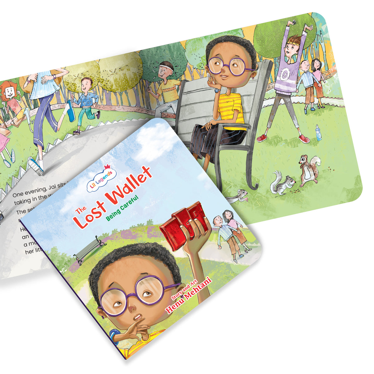 Lil Legends Mindful Moments Series - Pepper's First Peck, Lost Wallet, Hunger Pangs and Final Goodbye | Set of 4 Books for Kids | Illustrated Stories to Build Courage and Resilience | Age 5+