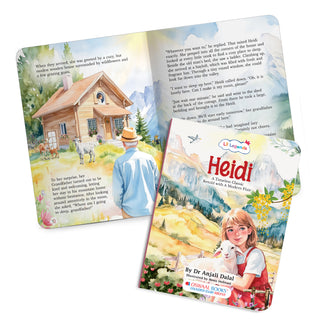 Lil Legends Timeless Classics Re-Imagined for Today | Set of 3 Story Books | Heidi, Peter Pan and Around the World in 80 Days | Vocabulary, Imagination and Value Booster Stories | For Age 7+