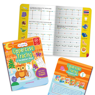 Lil Legends Complete Handwriting Journey | 8 Books | Lines and Patterns to Cursive | Uppercase, Lowercase and Number Tracing | India's First Pre-Writing Programme | Age 2+
