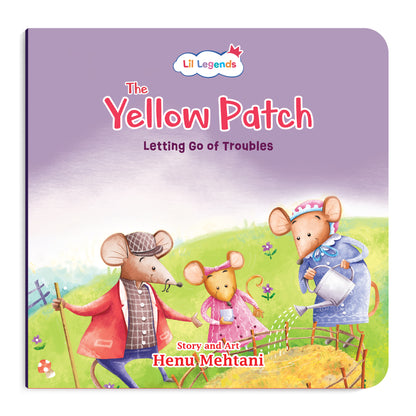 Lil Legends Mindful Moments Series - The Yellow Patch, Letting Go of Troubles | Picture Story Book for Kids | Illustrated Stories to Build Self-Control and Emotional Learning | Age 5+