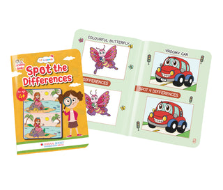 Lil Legends Spot the Difference Book for Kids Age 4+ Years - Interactive Learning Activity Book | Fun Puzzles to Boost Observation, Concentration & Critical Thinking | Brain Games for Children