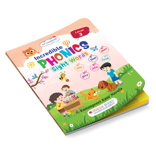 Lil Legends Incredible Phonics Level 3 Sight Words Book for Kids | Tricky and High Frequency Words | Reading Fluency and Fun Activity Book | For Class 1 and 2 | Age 5-7