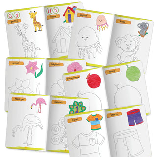 Lil Legends Books Of Copy Colouring Mega Pack of 20 Books for Kids | Alphabet, Numbers, Toys, Fairies and More | Fun Activities and Vocabulary Booster | For Nursery/LKG/UKG | Age 3+|