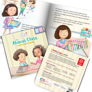 Lil Legends Mindful Moments Series - The Abacus Class, Power of Deep Listening | Picture Story Book for Kids | Illustrated Stories to Build Self-Control and Emotional Learning | Age 5+
