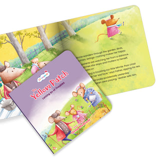 Lil Legends Mindful Moments Series - The Yellow Patch, Letting Go of Troubles | Picture Story Book for Kids | Illustrated Stories to Build Self-Control and Emotional Learning | Age 5+