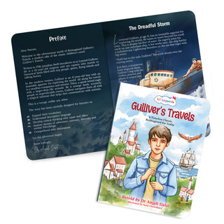 Lil Legends Timeless Classics Re-Imagined for Today | Set of 3 Books | Peter Pan, Gulliver's Travels and More | Vocabulary, Imagination and Value Booster Stories | For Age 7+