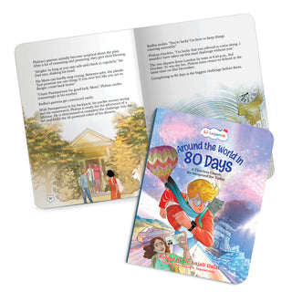 Lil Legends Timeless Classics Re-Imagined for Today | Set of 3 Story Books | Heidi, Peter Pan and Around the World in 80 Days | Vocabulary, Imagination and Value Booster Stories | For Age 7+
