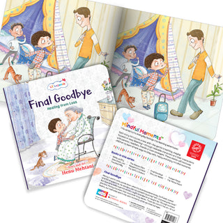 Lil Legends Mindful Moments Series - The Final Goodbye, Healing from Loss | Picture Story Book for Kids | Illustrated Stories to Build Self-Control and Emotional Learning | Age 5+