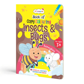 Lil Legends Books Of Copy Colouring Set of 5 Books for Kids | Community Helpers, Festivals, Things at Home and More | Fun Activities and Vocabulary Booster | For LKG/UKG | Age 3+