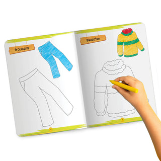 Lil Legends Set Of 10 Copy Colouring Books for Kids | Boxset of 10 Books | Alphabet, Numbers, Shapes and More | Fun Activities and Vocabulary Booster | For Nursery/LKG/UKGF | Age 3+