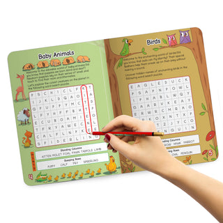 Lil Legends Word Search Puzzle Book for Kids Age 4+ Years - Interactive Learning Activity Book | Fun & Educational Puzzles to Boost Vocabulary, Spelling & Focus | Brain Games for Children