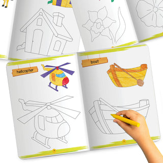 Lil Legends Books Of Copy Colouring Mega Pack of 20 Books for Kids | Alphabet, Numbers, Toys, Fairies and More | Fun Activities and Vocabulary Booster | For Nursery/LKG/UKG | Age 3+|