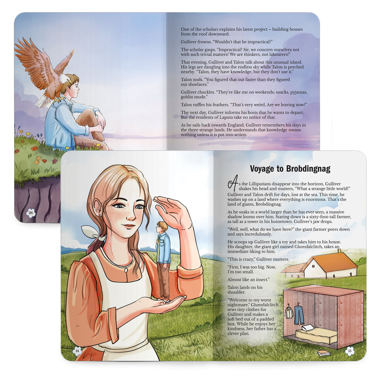 Lil Legends Timeless Classics Re-Imagined for Today | Set of 4 Story Books | Heidi, Pinocchio, Gulliver's Travels and More | Vocabulary, Imagination and Value Booster Stories | For Age 7+