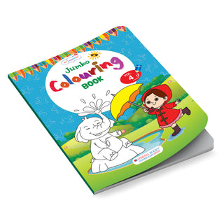Lil Legends Jumbo Colouring Book Vol 4 for Kids | Bold Outlines and Fun Designs | Transport, Toys and Outdoor Scenes | Big Size Colouring Activity Book | For UKG/Class 1 | Age 5+