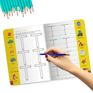 Lil Legends Early Writing Readiness | Set of 3 Books | Lines and Patterns + Number Tracing + Uppercase Tracing and Vocabulary | India's First Pre-Writing Programme | Age 2-5